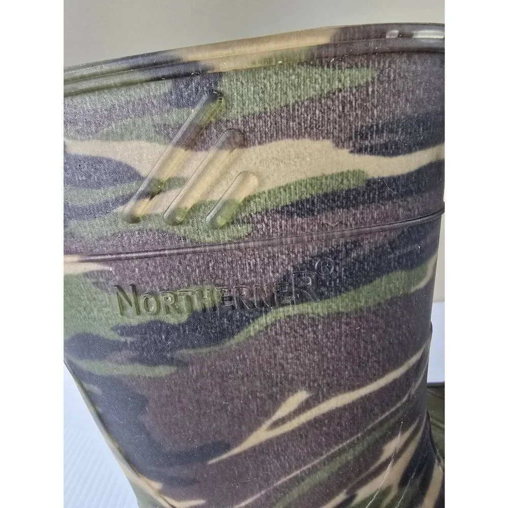 Northerner Rainboots Kids Sz 12 Camo